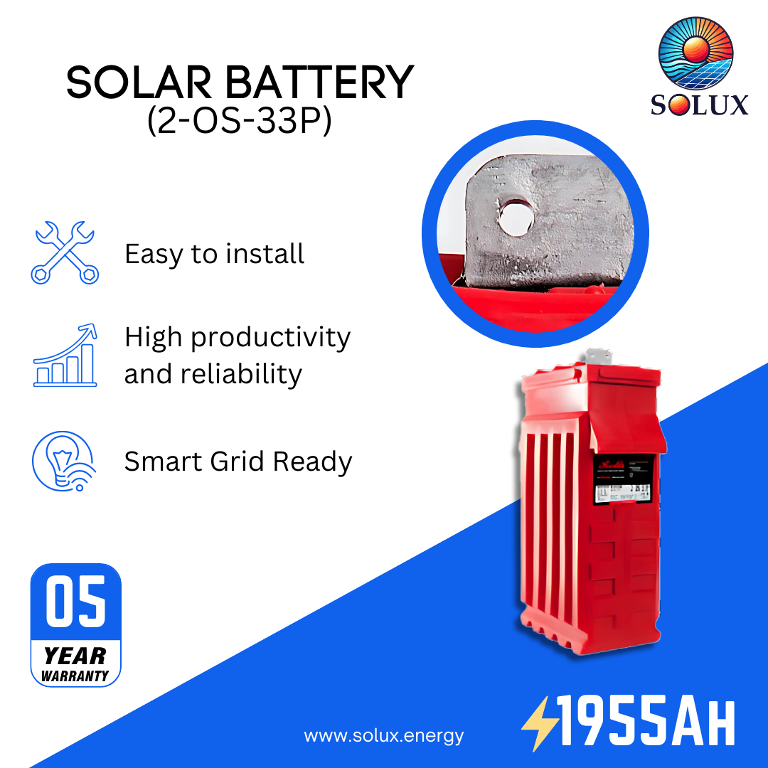 This is an image of Rolls Surrette 2V 1955Ah Deep Cycle Battery